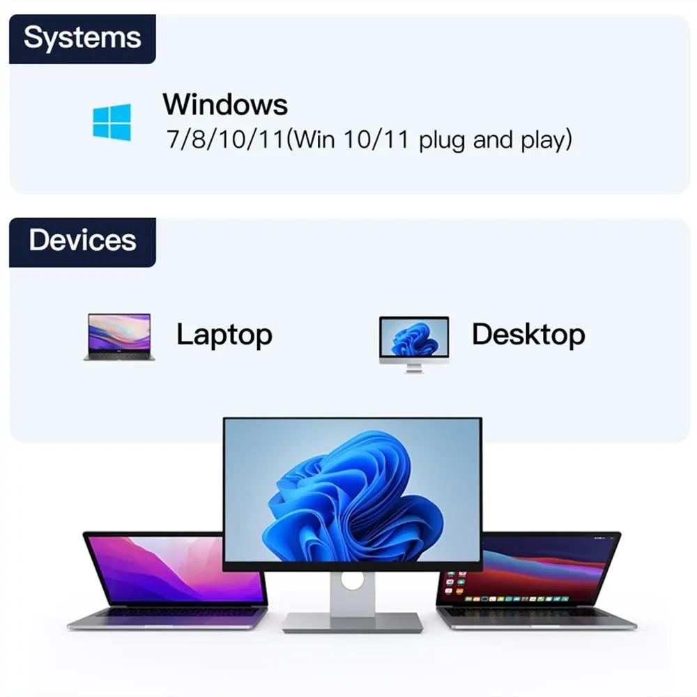 USB 3.0 WiFi Adapter 1300Mbps Bluetooth 4.2 Dual Band 2.4G 5GHz Wireless Network Card WiFi Receiver Dongle for Laptop Desktop PC Windows7 Windows11
