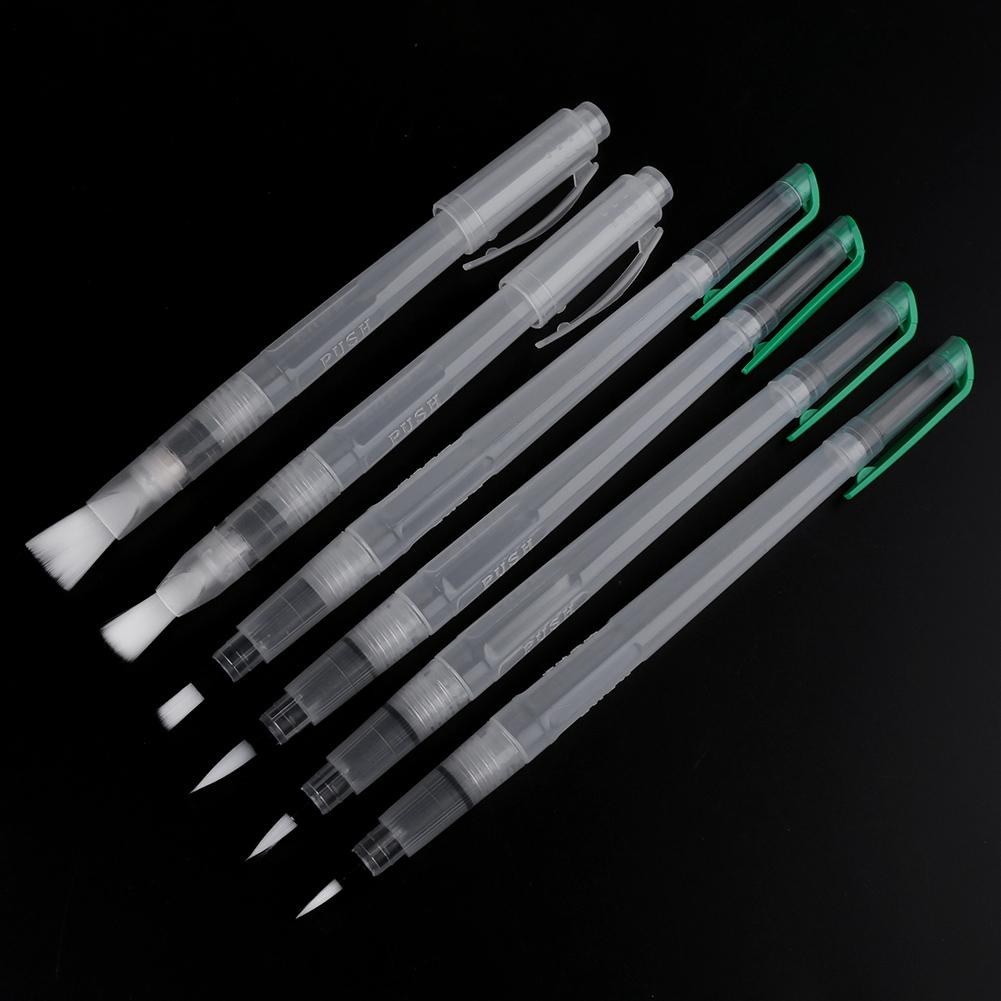 

6PCS Water Color Large Capacity Soft Painting Brush Marker Watercolour Drawing Pens