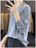 Women's Versatile Polo Collar Imitation Wool Knitwear for Autumn & Winter