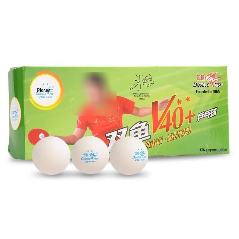Double Fish Zhan Chi V40+ Table Tennis Balls