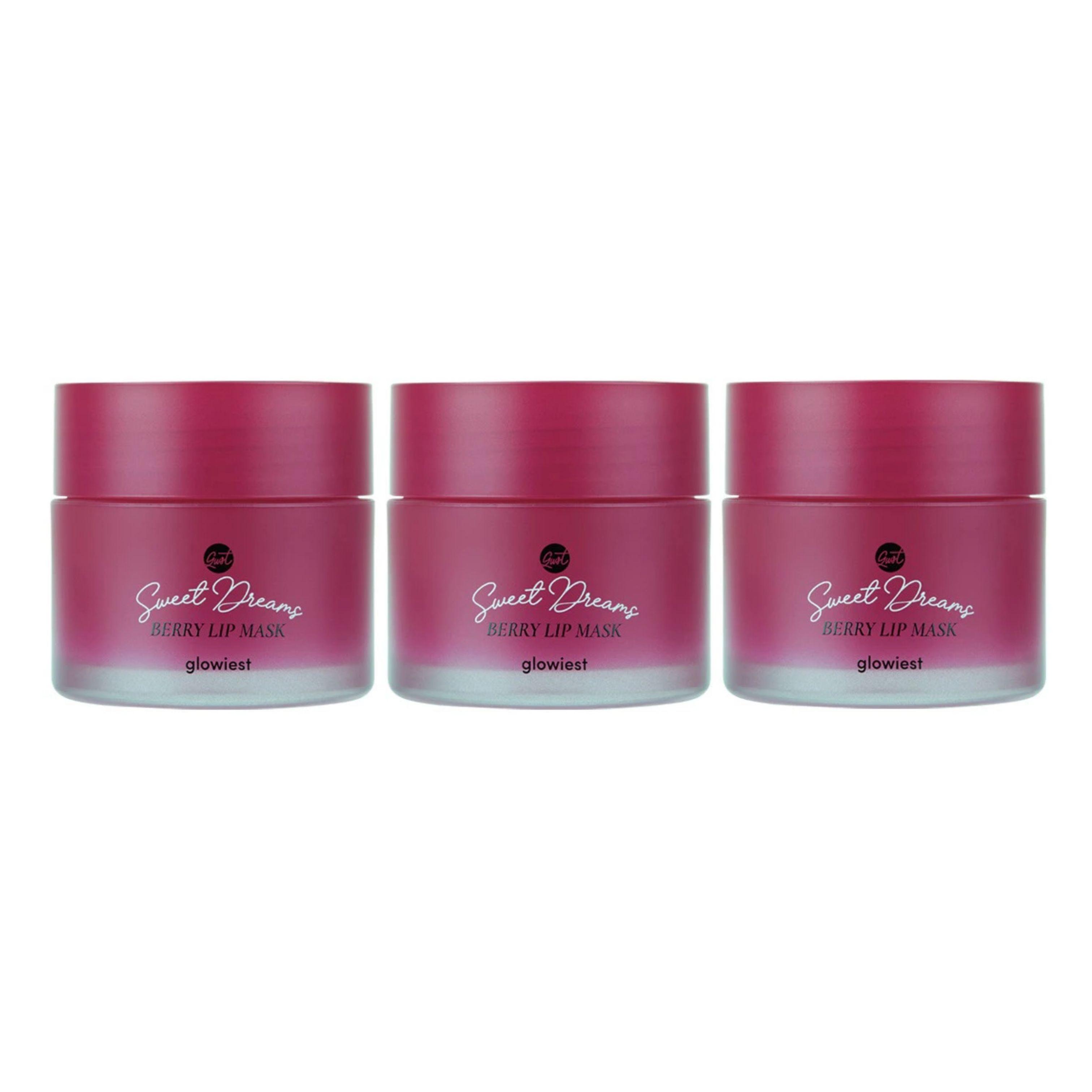 Glowiest Sweet Dreams Lip Mask 20g x 3 Berry