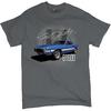 Tricou Cobra Shelby Albastru Vintage GT500 Curse Americane Mustang Mașină Muscle Performanță Alimentat de Ford Tricou Bărbați