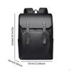 Laptop Backpack Adjustable Strap Portable Mens for Hiking Backpacking