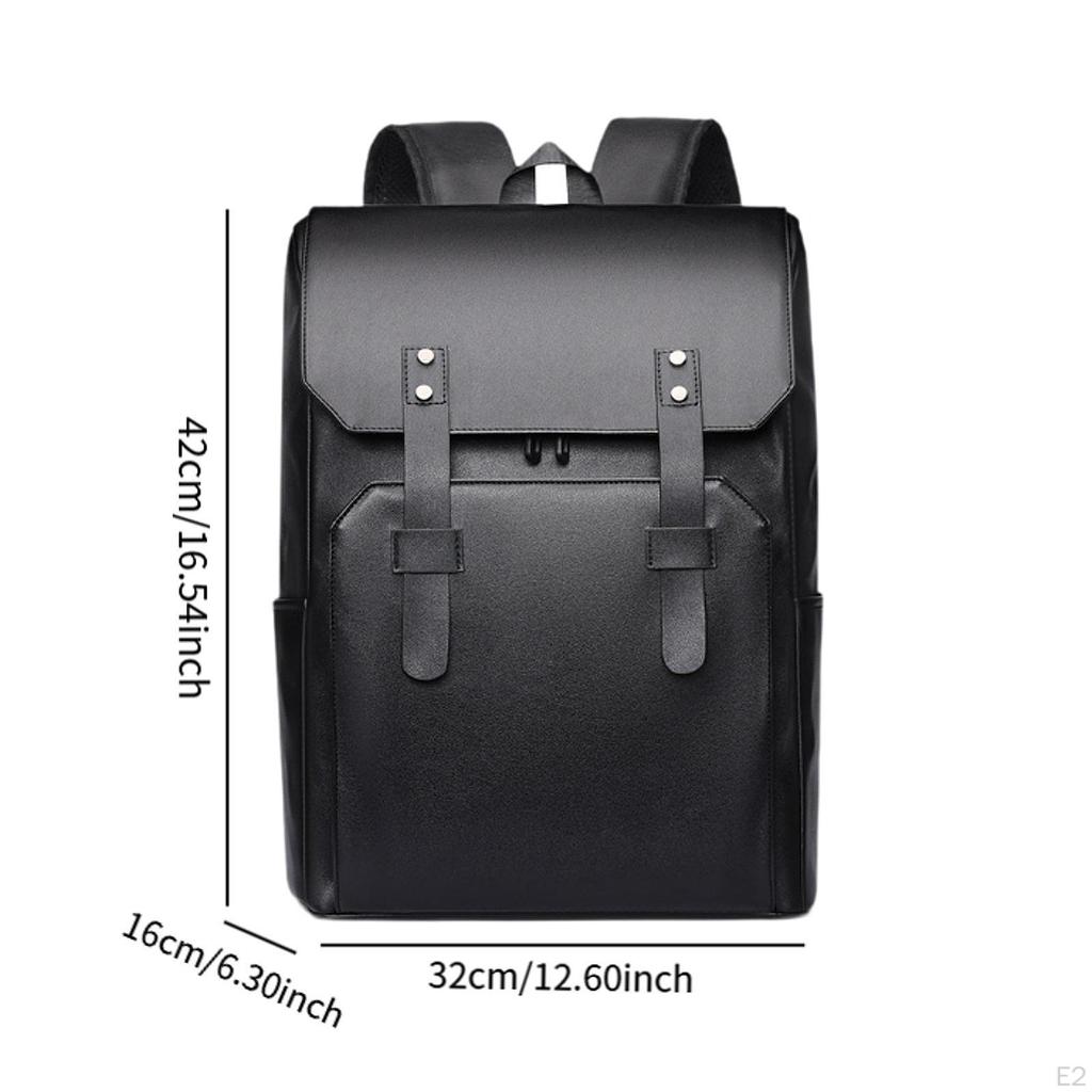 Laptop Backpack Adjustable Strap Portable Mens for Hiking Backpacking