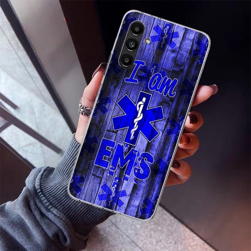 EMT EMS Medical Rescue Phone Case For Samsung Galaxy A17 A16 A15 A14 A13 A57 A56 A55 A54 A53 A37 A36 A35 A34 A33 A26 A25 A24 A23