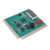 PC Diagnostic Card 4 Digit Standard PCI ISA Port Dual POST Code Display Desktop Diagnostic Card for PC Mother Board