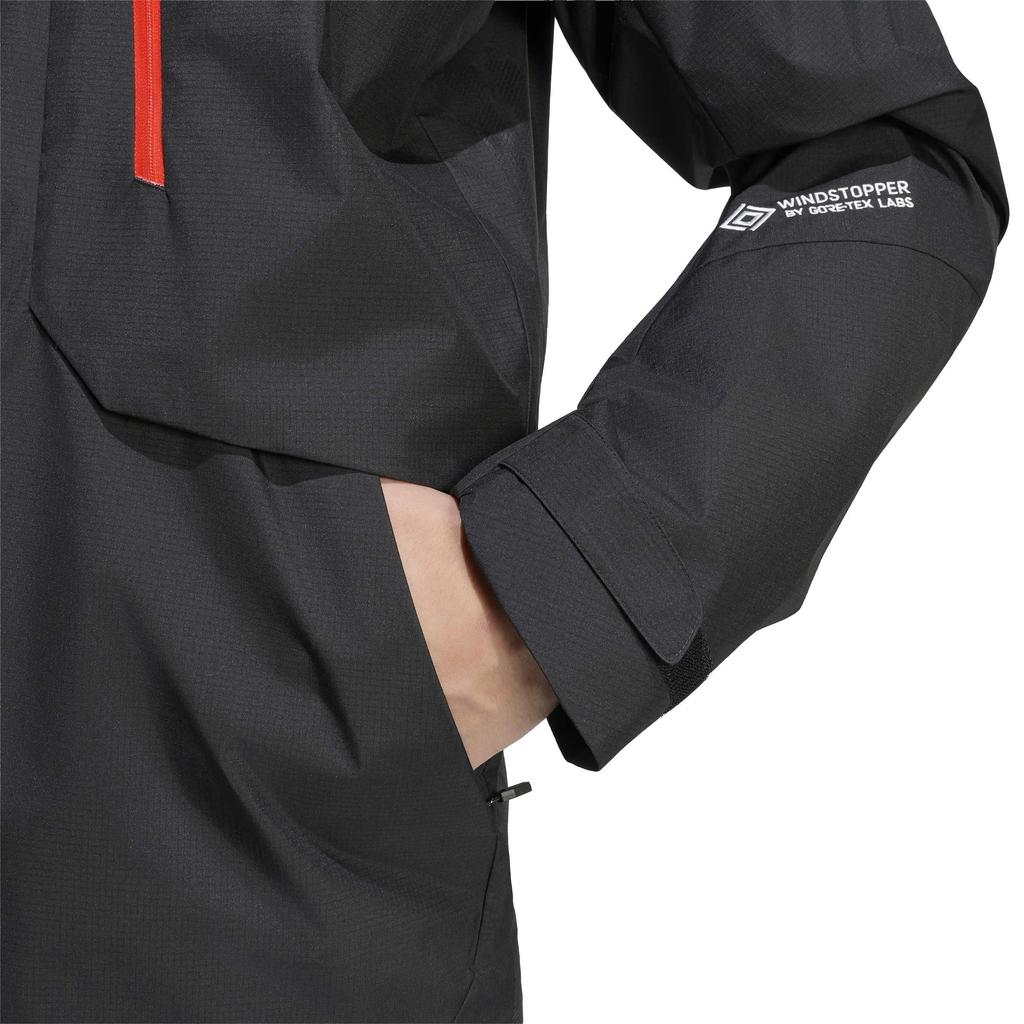 XPL VTR Wind Jacket for Black L [Adidas] GORE-TEX Men, (HY2200)