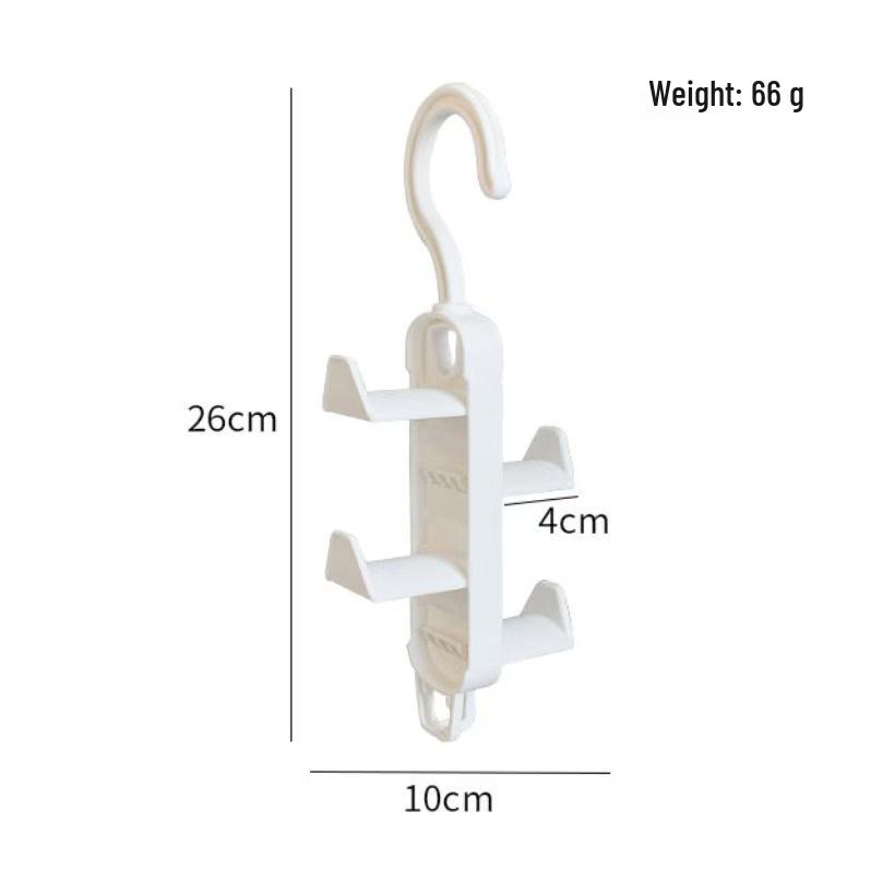 

Seamless Hanging Wardrobe Rack: No-Drill Hook for Handbags and Keys OPP Individual Packaging, Label Available