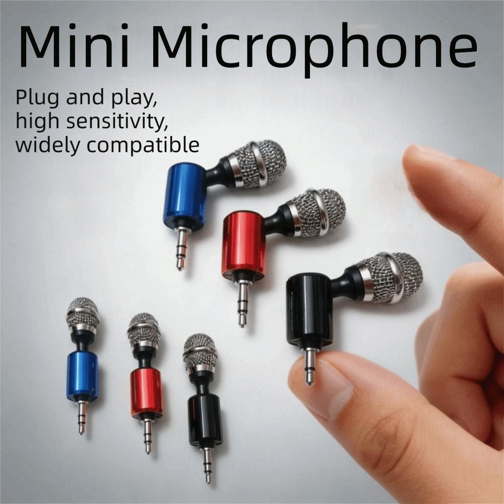 3/4 Level Condenser Microphone Bendable Metal Recording Microphone Mini Microphone  Live Broadcast