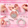 20/60/120pcs Pieces Hair Beads 12 Mm European Bead Large Hole Crystal Charm Bead Hair BeadsNecklace Earring Bracelet Craft Making Supplies