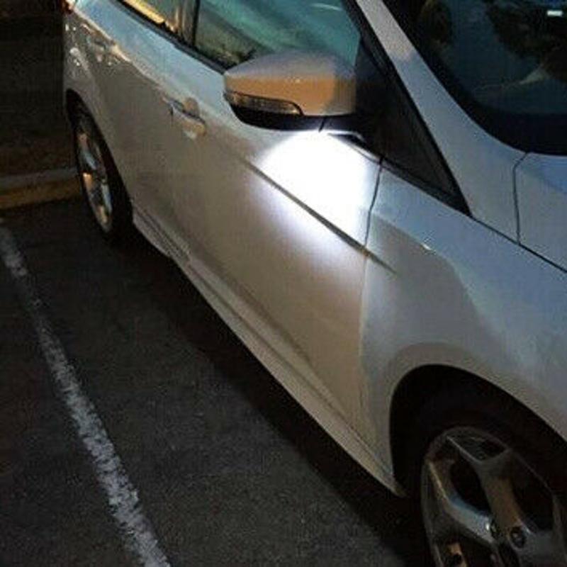 2 Stück LED-Rückspiegelleuchte passend für Ford C-Max Focus III Galaxy Kuga II Mondeo