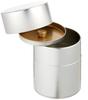 Kotodo Takahashi Seisakusho Tea Caddy, Fabric Can, Flat Can, 200g, Za17