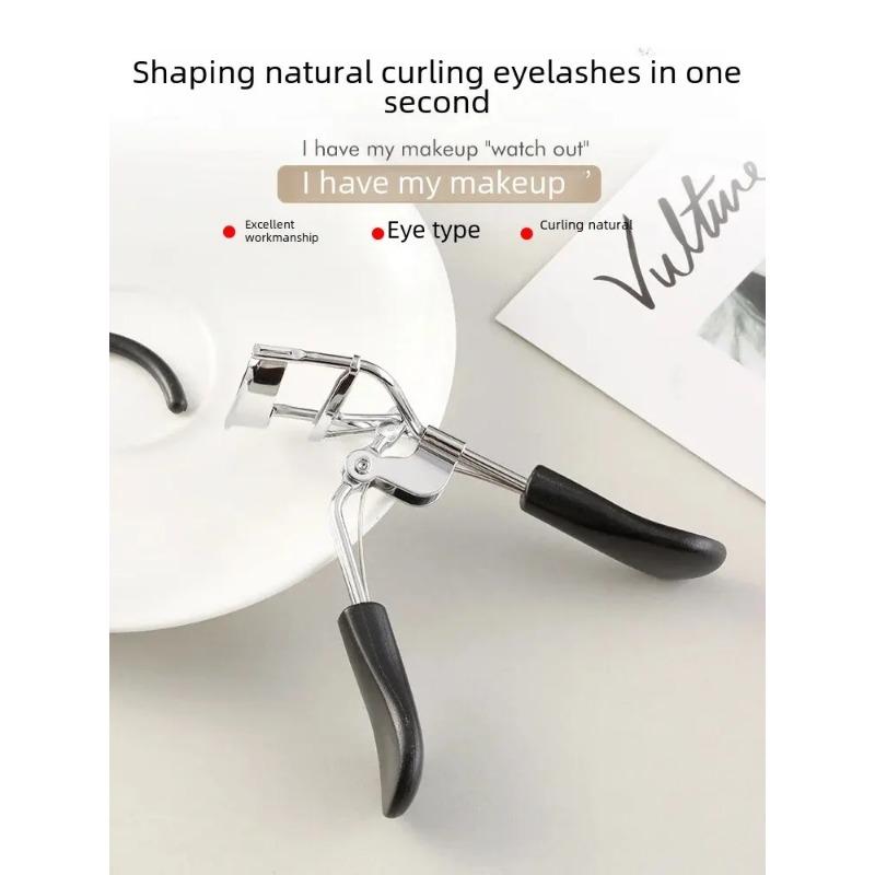 Tragbarer Mini-Wimpernzange aus Edelstahl, langlebiges Curling-Tool für Anfänger, Wimpernpflege-Tool für unterwegs, Make-up