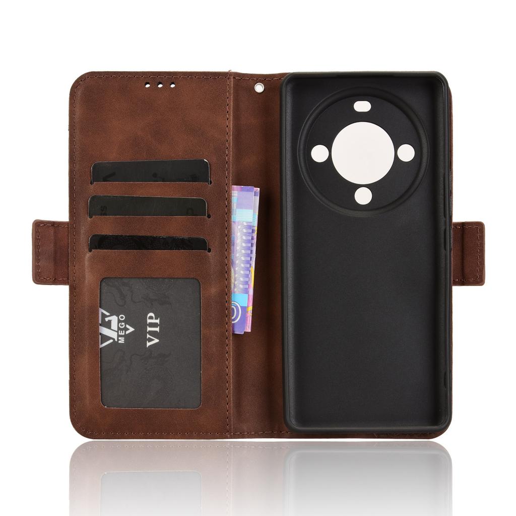 Para FOSSiBOT S3 Pro 4G Funda de Cuero Cubierta Tipo Billetera para Teléfono con Múltiples Ranuras para Tarjetas