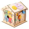 Wooden House Montessori Toy Activity Teaching Basic Life Skills 14 In 1