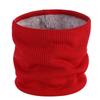New winter warm scarf outdoor sports outer neck cover couple solid color velvet cover