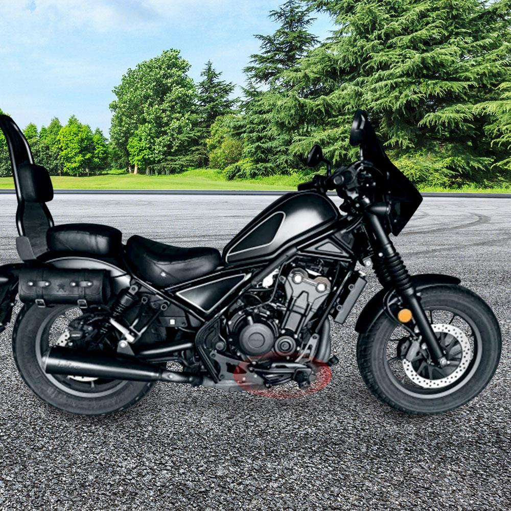Motorcykeltilbehør Fremadrettede Fodhviler til Honda CMX 500 Rebel 2017-2020 2021 2022 2023 2024 2025 Fodstøtte Fodhviler Justerbar