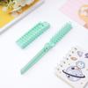 1Pcs Simple and Anti Static Plastics Portable Home Outdoor Hair Comb for Hair Accessories Multi Color Folding Hair Comb