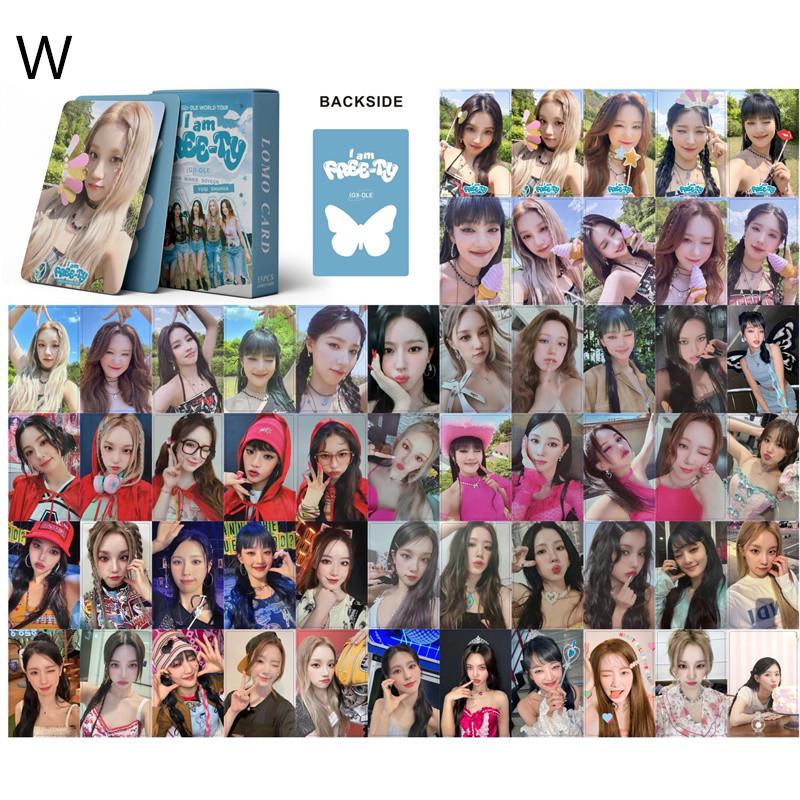 Official (G)I-DLE Photo Card Set: Song Yuqi, Cho Miyeon, and Ye Shuhua Lomo Cards - Female Group Merchandise Album