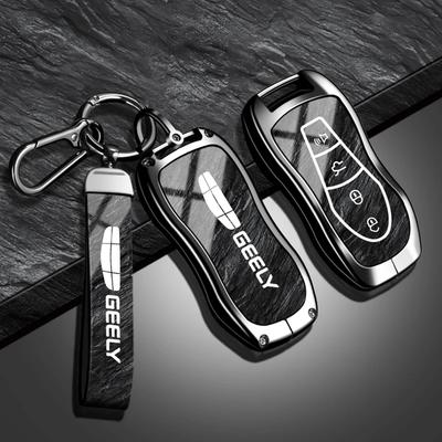 Zinc Alloy Car Key Case Suitable for Geely Tugella 2020 Azkarra Xingyue Boyue Pro Atlas Pro Gili Tugella Car Key Protection Case