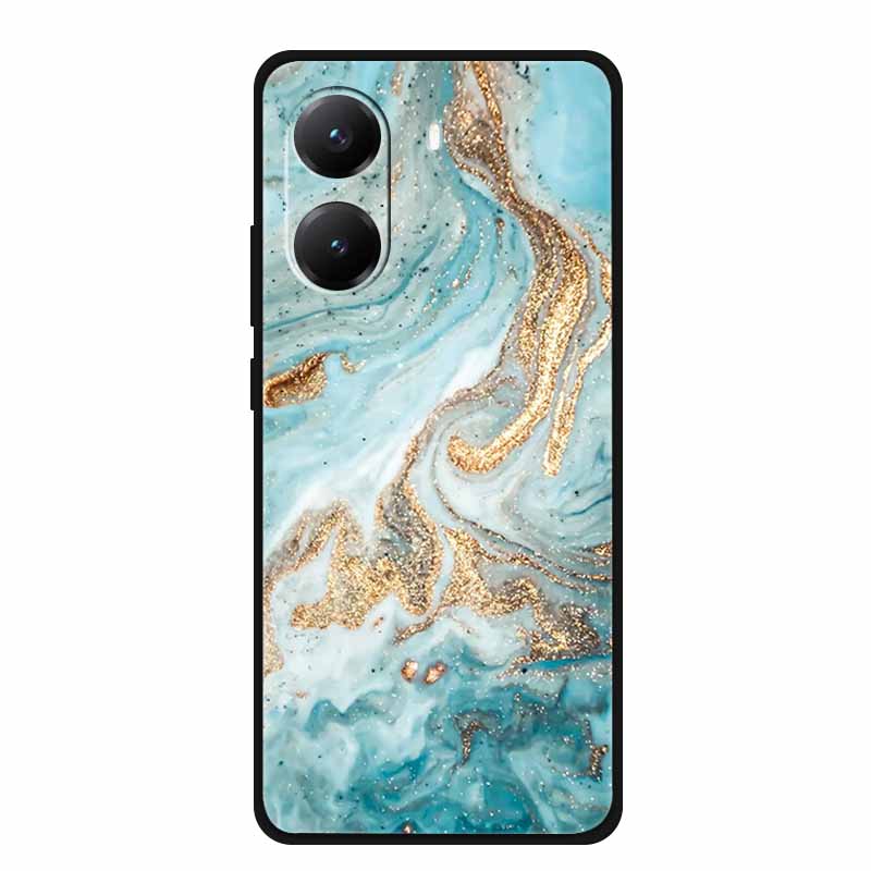 Funda For Poco X7 Pro Cases Marble Painted Silicone Back Cover for Poco X7 Pro Protective Shockproof Cool Capa Poco X7Pro Bumper
