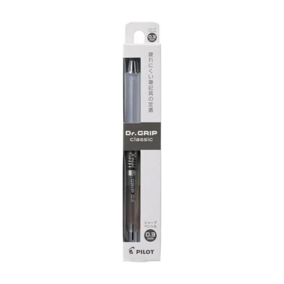 PILOT Dr.Grip Classic Mechanical Pencil, 0.3mm, Clear Beige (HDGC13CBE) - Ergonomic Design for Neck, Shoulder, and Arm Comfort, Award-Winning