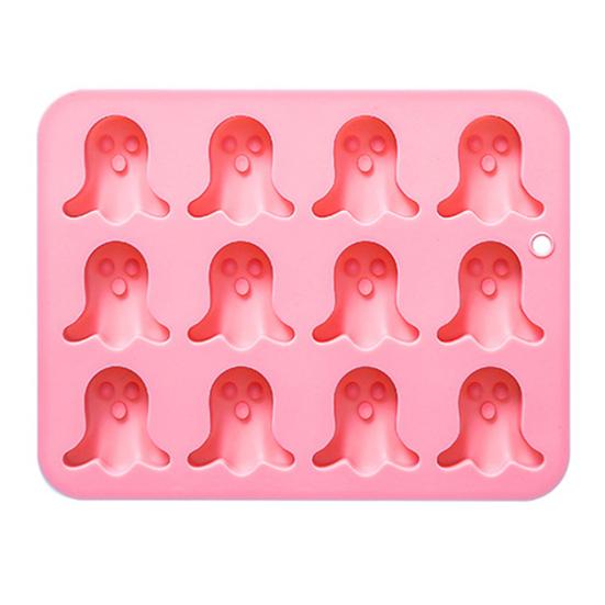 Silikonová forma na pečení dýně 3D formy na dorty Halloweenská tématika Forma na muffiny Forma na horkou čokoládu Forma na výrobu mýdla a svíček