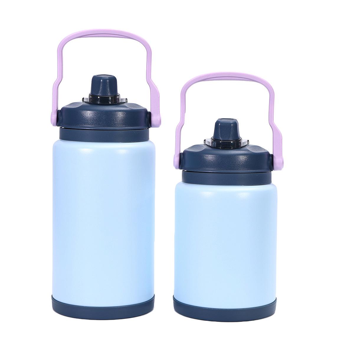 304 Stainless Steel Double-Layer Insulated Travel Cup with Pop-Up Lid and Large Capacity 2.8L