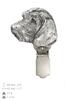 Dachshund Wire-haired, Wiener dog, Badger dog – Brooch with a clip, holder for a start number – Design 01 | Art-Dog