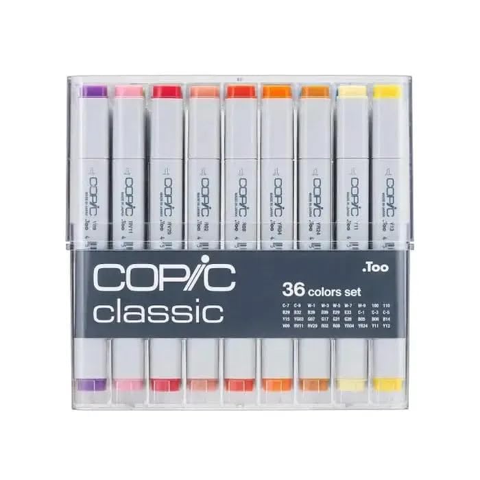 COPIC Too Classic Set 36-Color