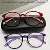 3pcs Ultra Light Round Frame Glasses Fashionable for Daily Computer Reading Use High Quality Eyewear