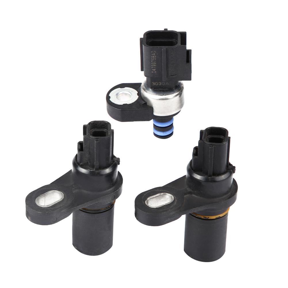 Car Pressure Transducer Sensor Kit (3pcs) Input Output Speed Sensor for Dodge Chrysler Jeep