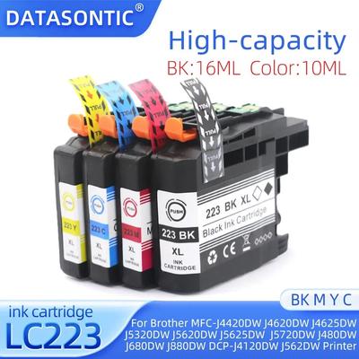 Compatible with LC223 Cartridges for Brother Printer Ink Cartridge DCP-J562DW J4120DW MFC-J480DW J680DW J880DW J5320DW J4420DW