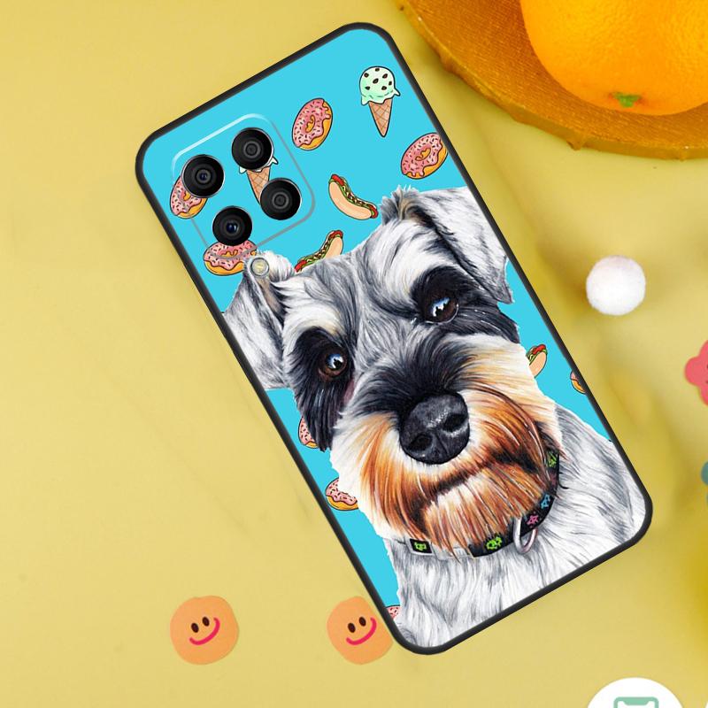 Lovely Dogs Schnauzer Case For Samsung Galaxy M15 M35 M55 M11 M14 M34 M54 M31 M13 M53 M51 M12 M32 M52 M16 M36 M56