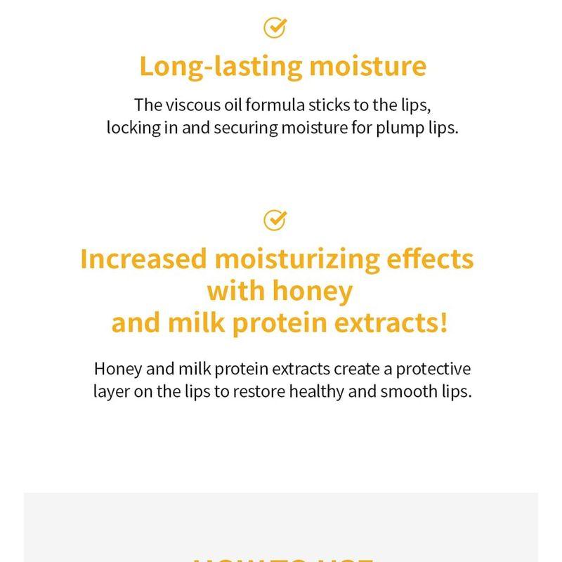 A'PIEU - Honey & Milk Lip Oil