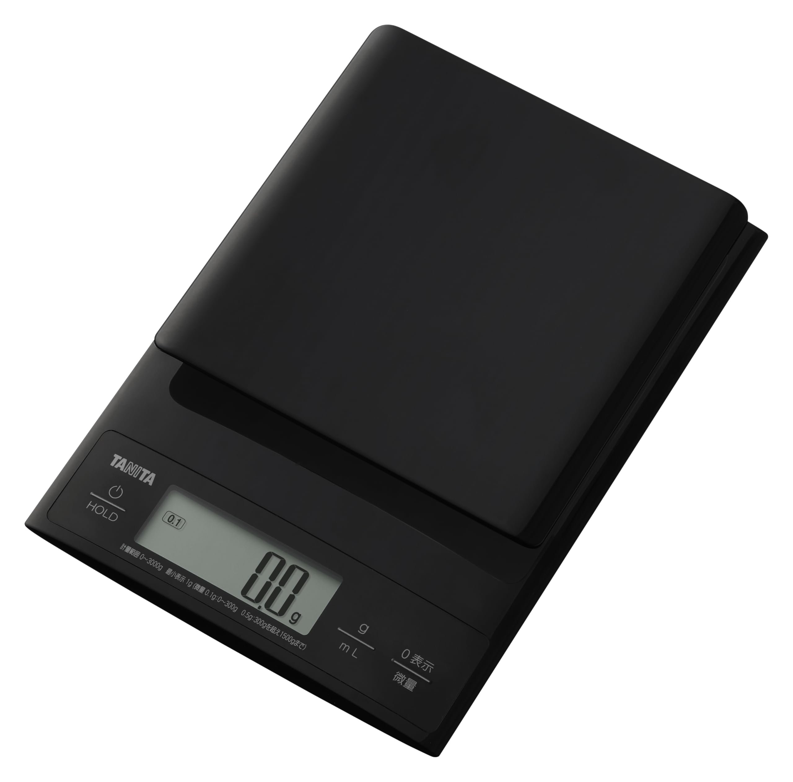 

Tanita Scale - Manufactured in-house [0.1g increments up to 3kg / Quick start-up and precise measurement] Can weigh large items such as mail and bowls