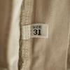ARMANI JEANS made in Italy Long pants W31 beige Men's Used