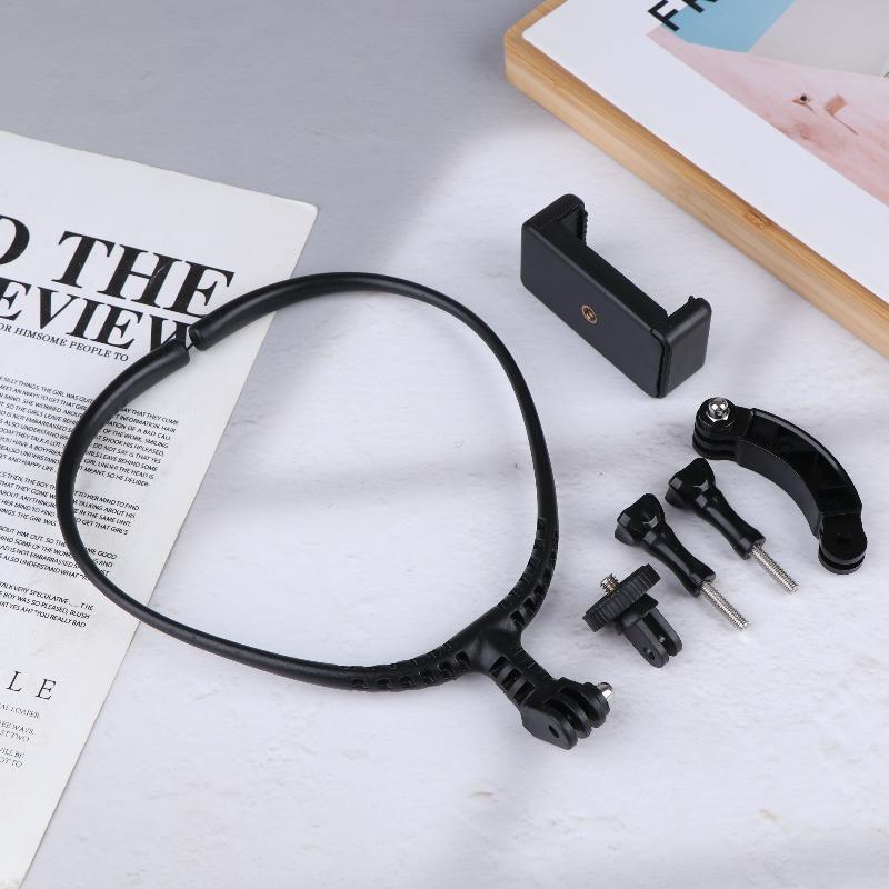 1 Set Handy Action Kamera 2 In 1 Hals Halterung Für Action Universelle Action Kamera Handy Zubehör