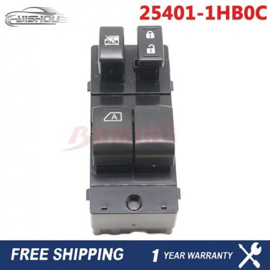 NEW Power Window Switch 25401-1HB0C For 2010-2018 Nissan Micra Micro 254011HB0C