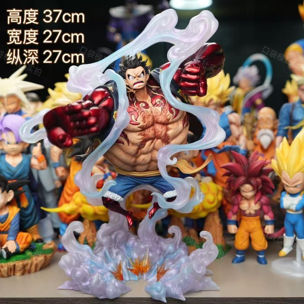 JT Statue ONE PIECE Monkey D Luffy Figure Gear fourth Luffy PVC Action Figures Collection Model Toys Gifts