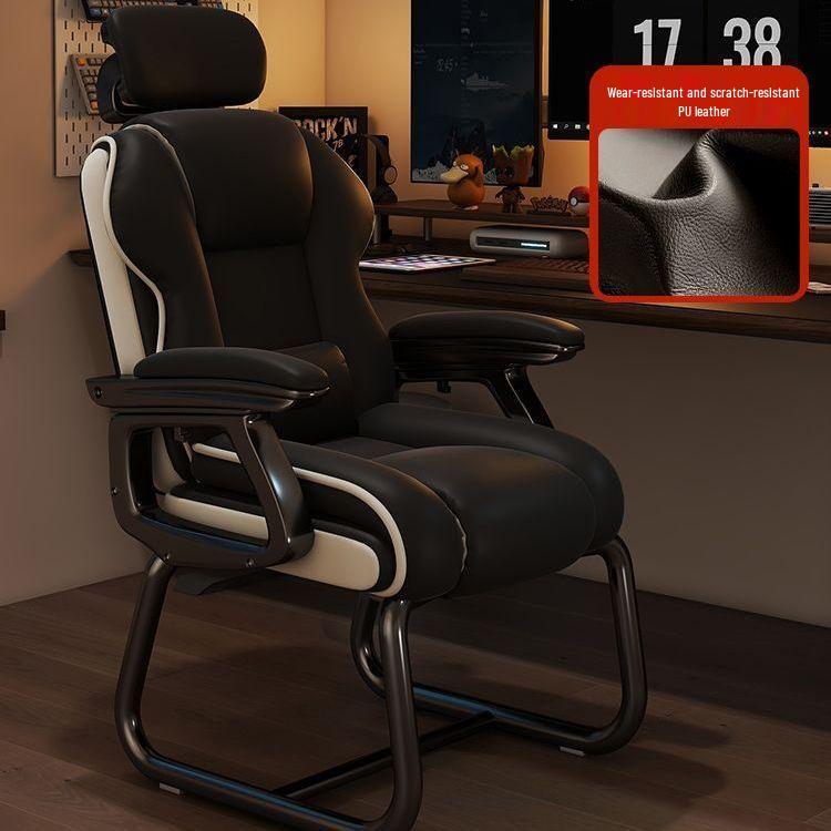 Ergonomic Reclining Computer and Office Chair for Comfortable Long Sitting