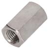 5Pcs Hex Coupling Nut Set Connector 304 Stainless Steel Industrial Fastener M16x2 24 L40mm