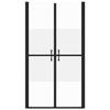 VidaXL ESG Semi-frosted Shower Door (88-91)x190 Cm