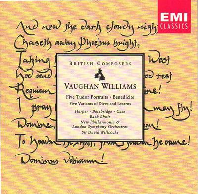 CD-R. VAUGHAN WILLIAMS - V 077776472225 EMI Classics 1993 Europa Klassisch Gebraucht