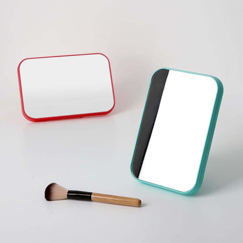 Stand Tischspiegel Schminkspiegel Quadratisch