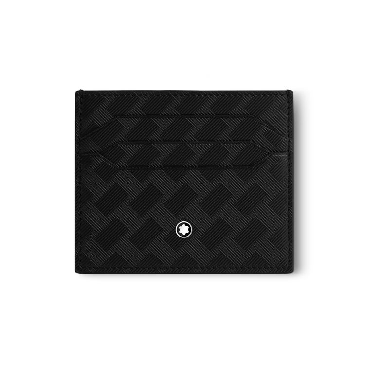 

Montblanc Style 3.0 Series Hexagonal Pattern Six Card Slot Full Grain Leather Card Holder Men Card Holder Black 131768 Gift Set(Basic Set+Box+Shopping Bag)