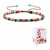Bracelet Beads Natural Stone Jasper 7 Chakras 2 X 4 Mm Adjustable