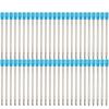 5/10/20/50 PCS 7cm Length Metal Pen Refill for Crystal Diamond Ballpoint Pen Cartridge Core Stationery Office School Supplies