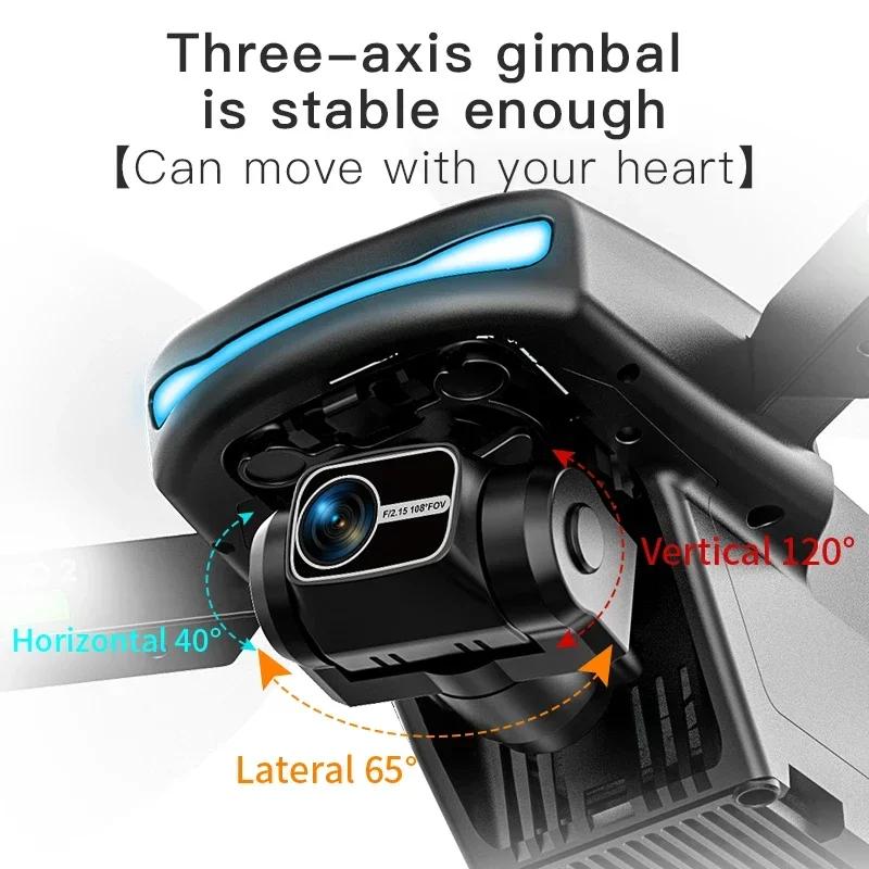 LYZRC L800 PRO 2 Professional Drone 4K HD Camera GPS 5G WIFI 3-axis Anti-shake Gimbal Brushless Motor Obstacle Avoidance Drone