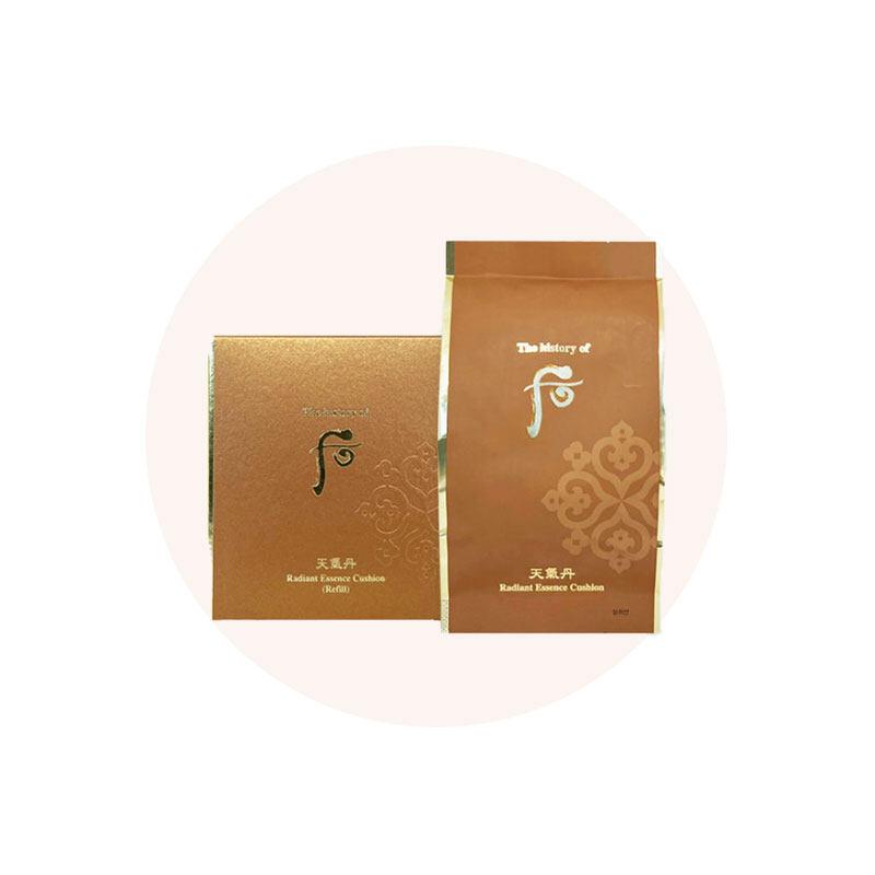 The history of whoo Cheongidan Hwahyun Radiant Essence Cushion Only Refill SPF 50+ / PA+++ No. 21, 15g